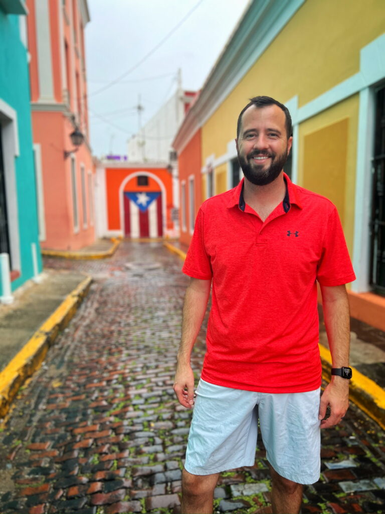 Michael in Puerto Rico, October 2022.
