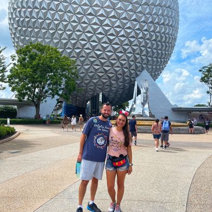 Disney World's Epcot in Orlando, Florida.