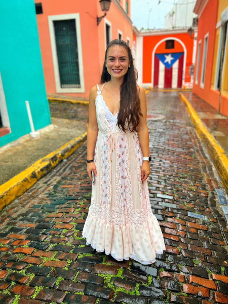 Lauren in Puerto Rico, October 2022.