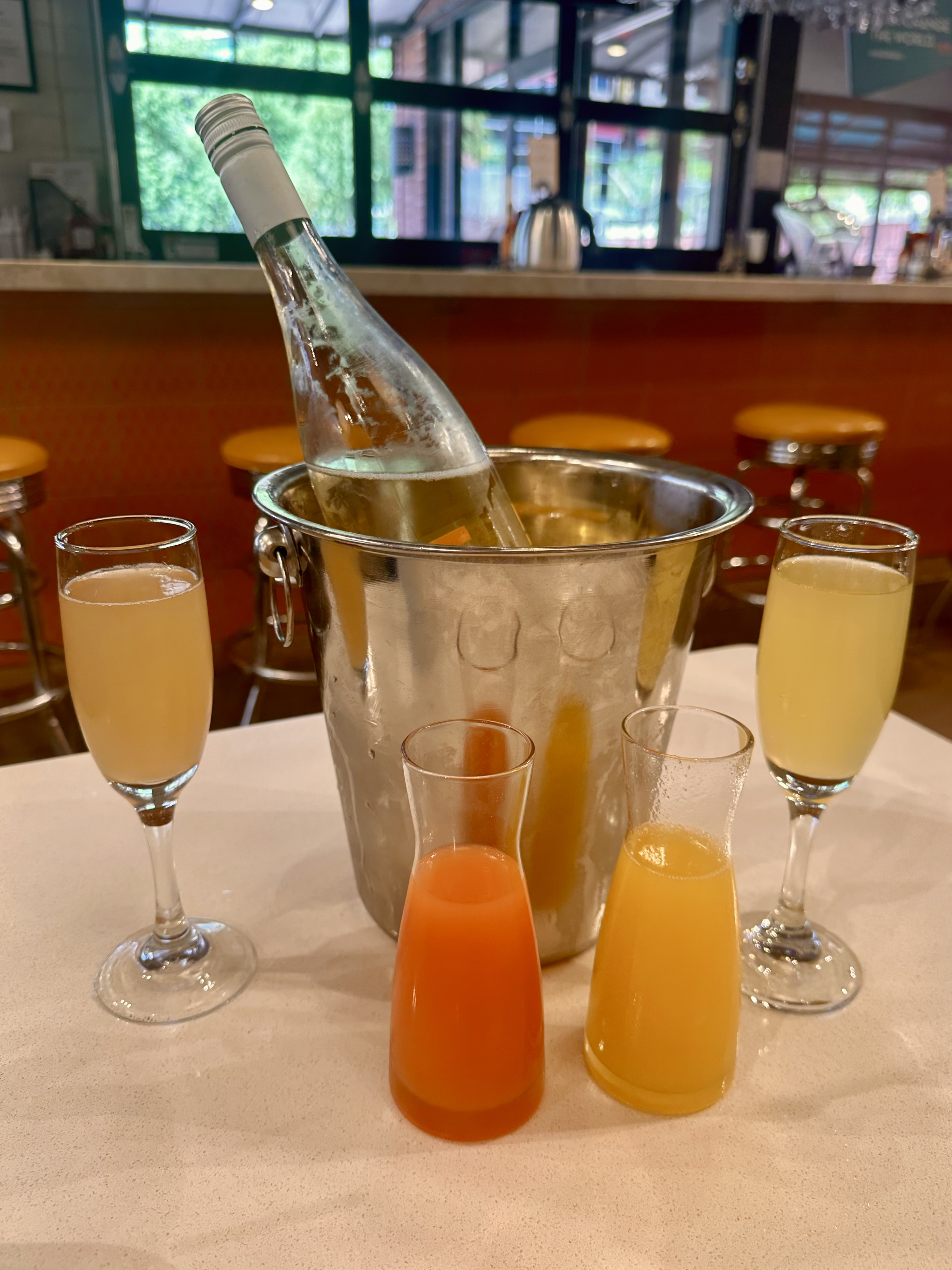 Breakfast at The Morning Squeeze in Tempe, Arizona.