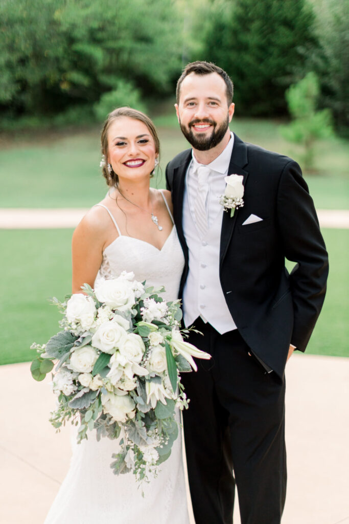 Lauren and Michael wedding day.