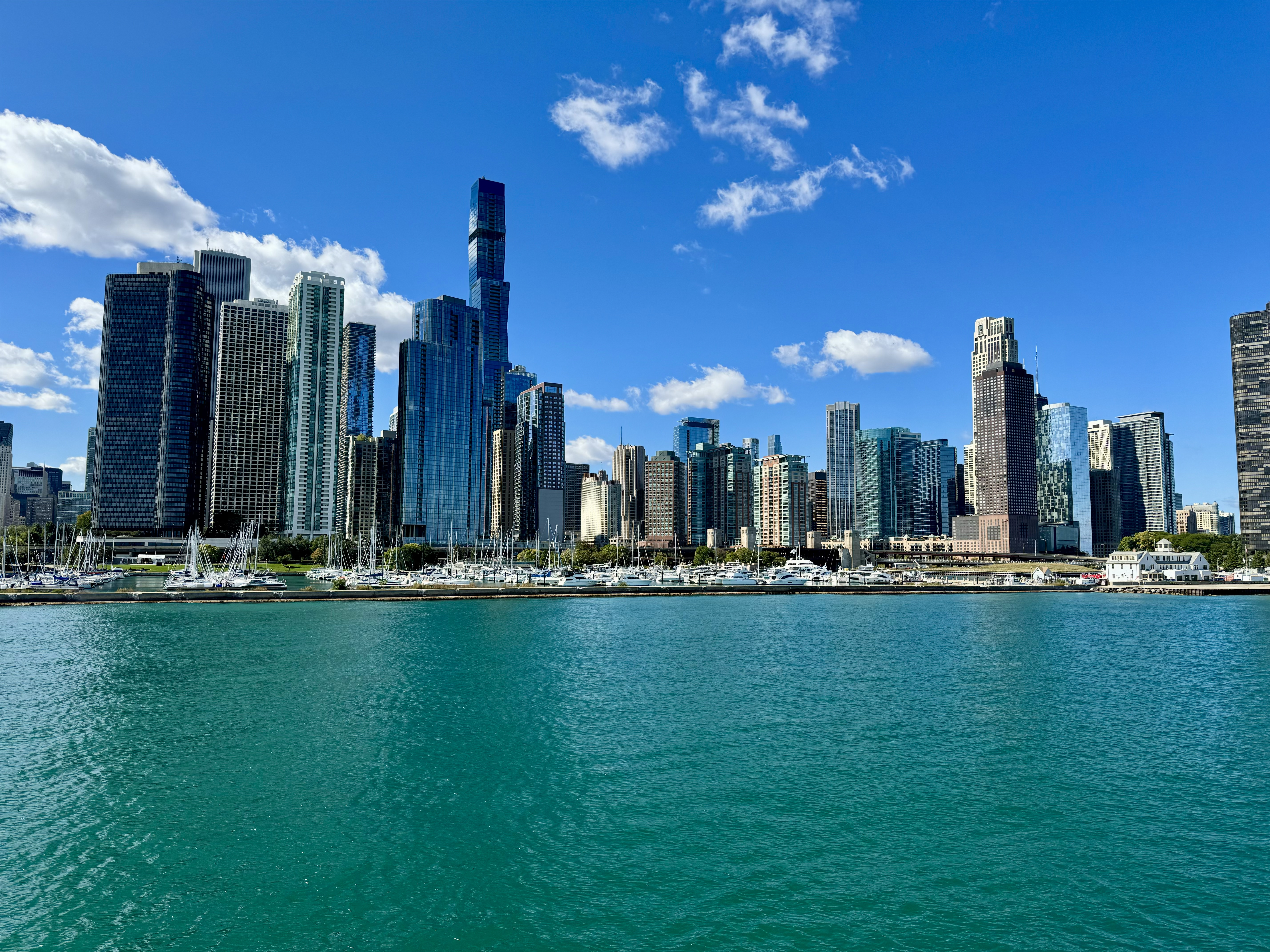 Chicago Skyline from Lake Michigan
