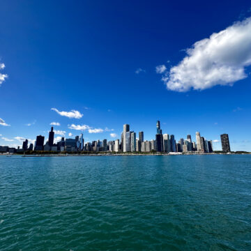 Chicago skyline, October 2023