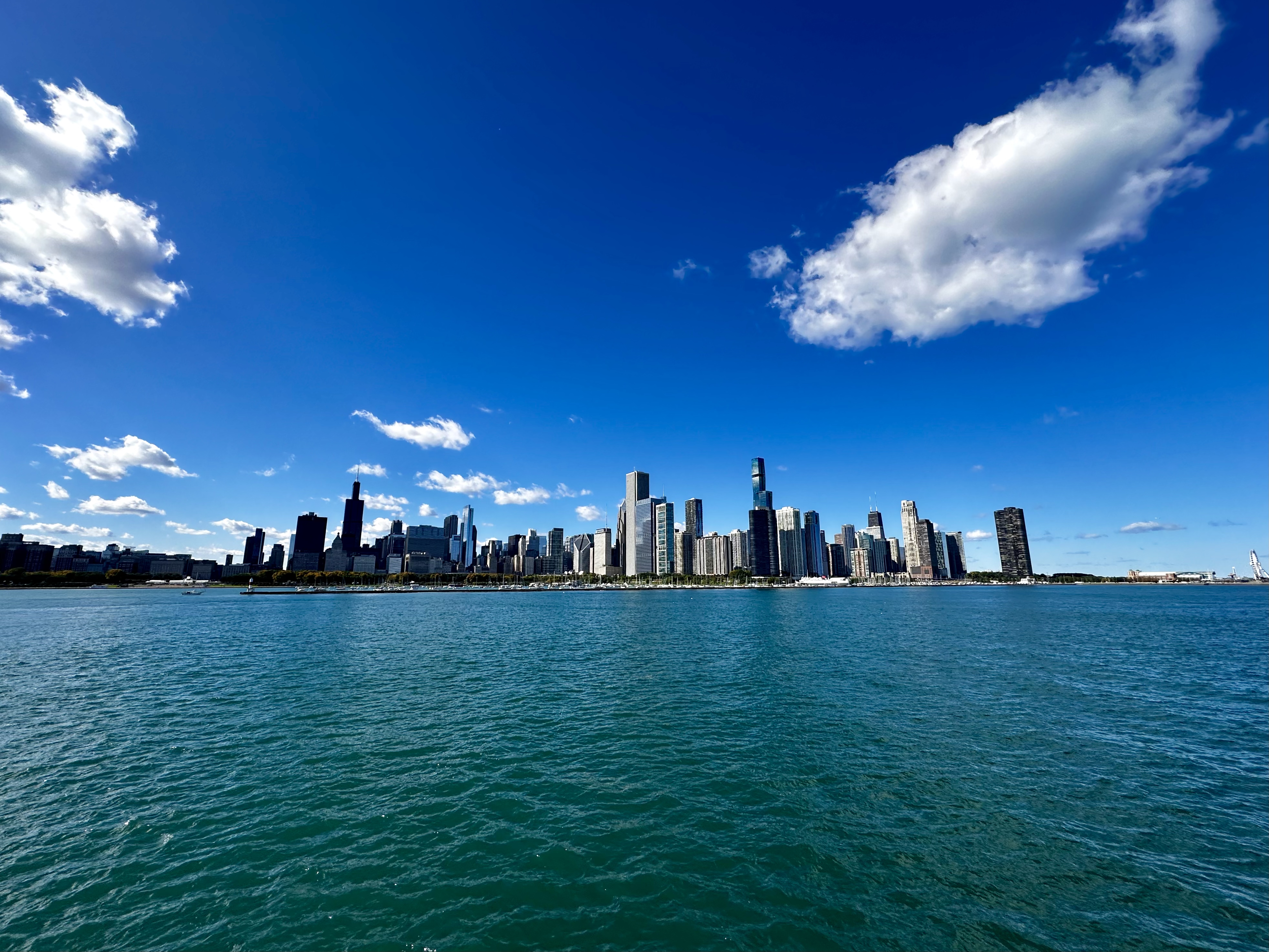 Chicago skyline, October 2023