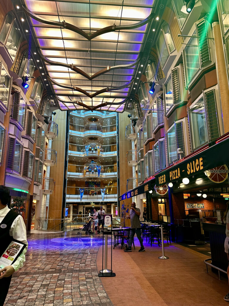 The Promenade has many options for food and drinks.