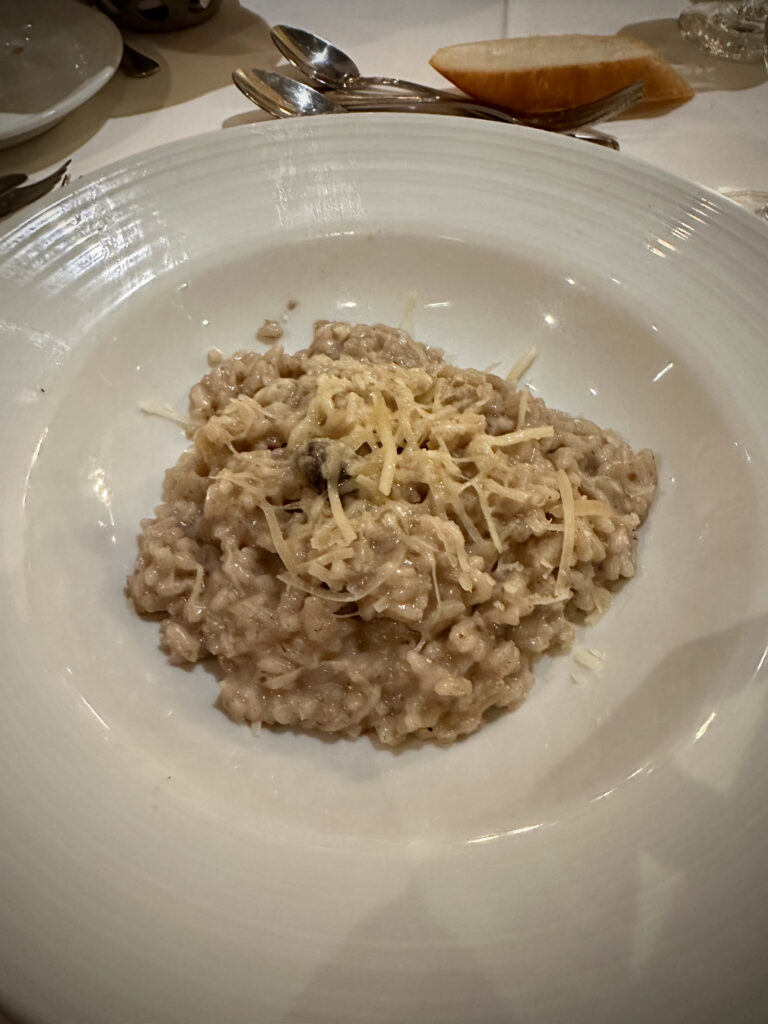 Main dining room meal