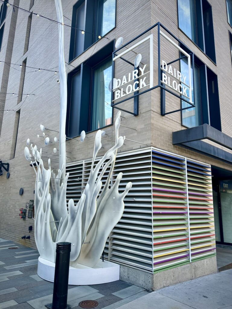 Corner of The Dairy Block